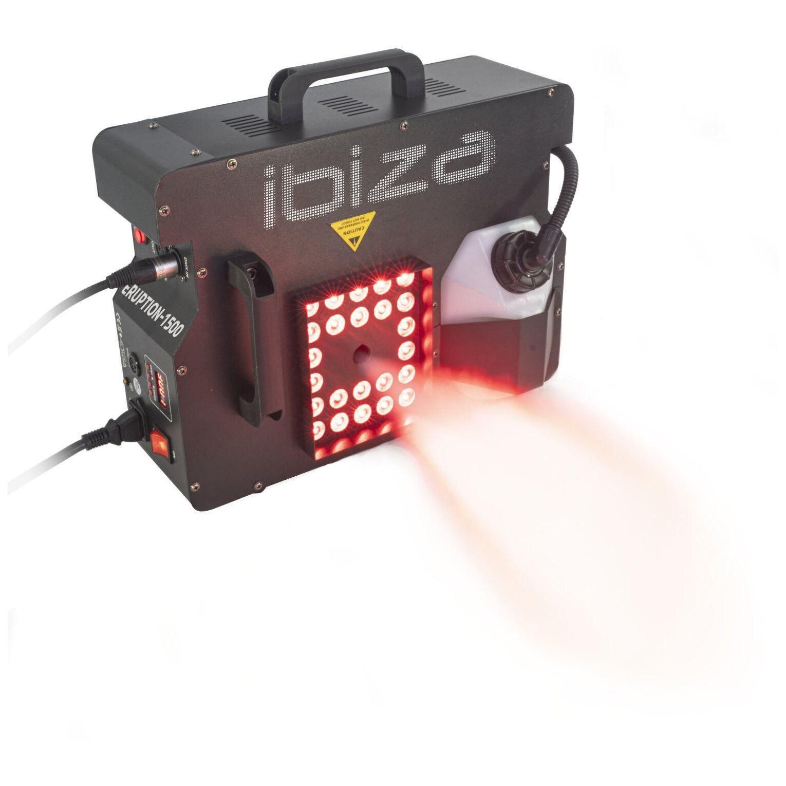 Machine  fume 1500W DMX LED RGB Horizontale/Verticale IBIZA LIGHT ERUPTIO... - 2