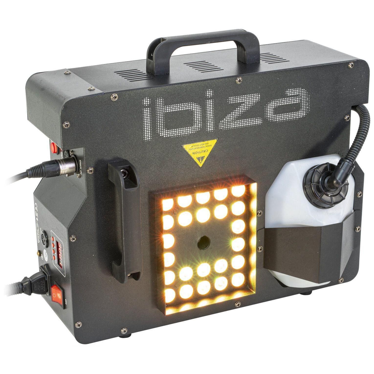 Machine  fume 1500W DMX LED RGB Horizontale/Verticale IBIZA LIGHT ERUPTIO... - 4