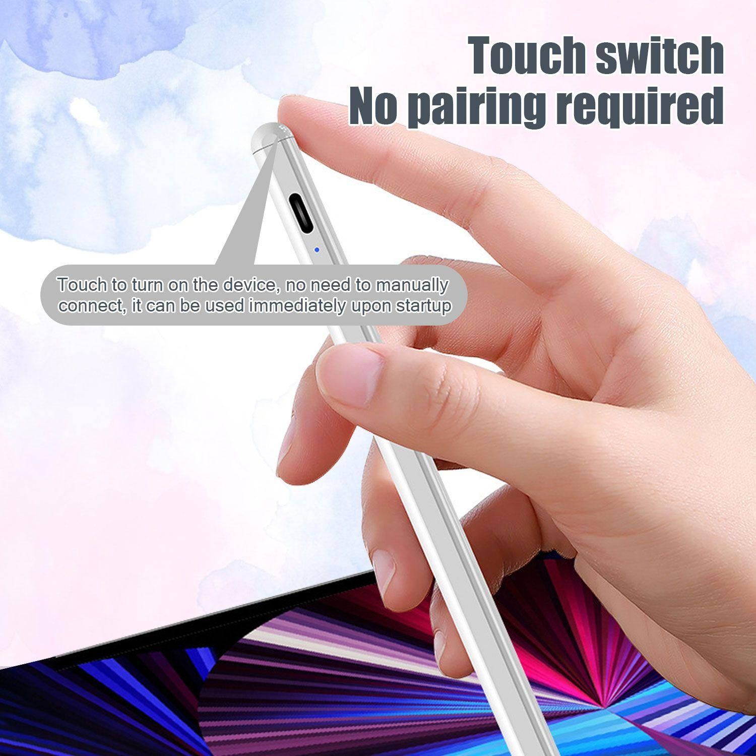 Stylet Pour Ipad 2018-2023 Blanc - 5