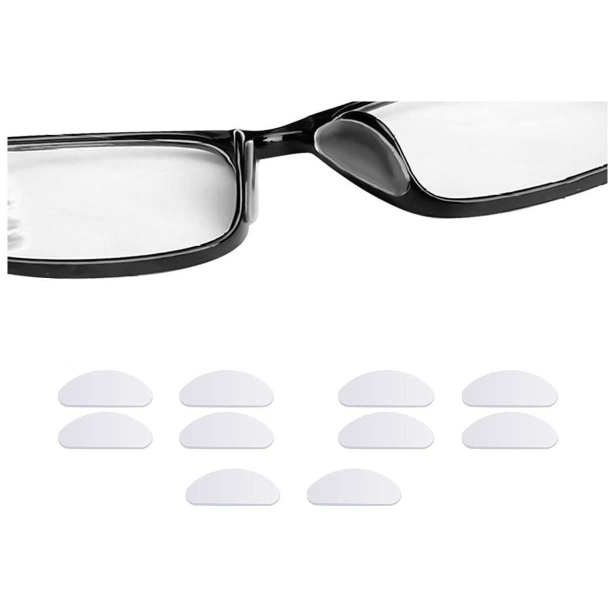 Prot�ge-Nez Pour Lunettes Silicone Transparent 5 Paires (19 Mm)