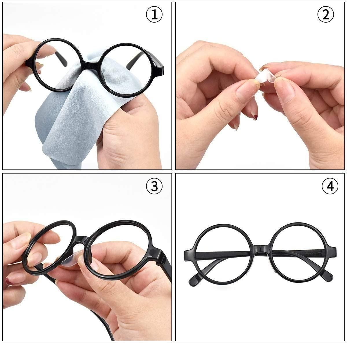 Prot�ge-Nez Pour Lunettes Silicone Transparent 5 Paires (19 Mm) - 4