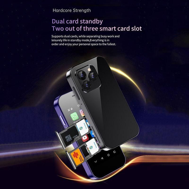 Mini-smartphone SOYES XS14 Pro 4G-LTE 3 Go + 32 Go Android 9.0 Quadcur 3,0 ... - 5