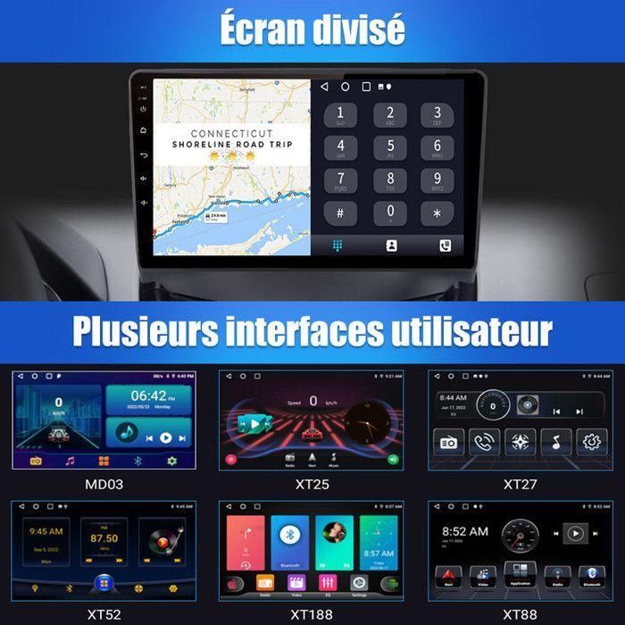 Awesafe Autoradio Android 12 Pour Toyota Yaris Xp90 (2005-2012), 1go+32go 9... - 4