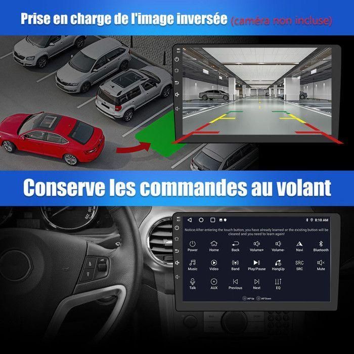 Awesafe Autoradio Android 12 Pour Toyota Yaris Xp90 (2005-2012), 1go+32go 9... - 5