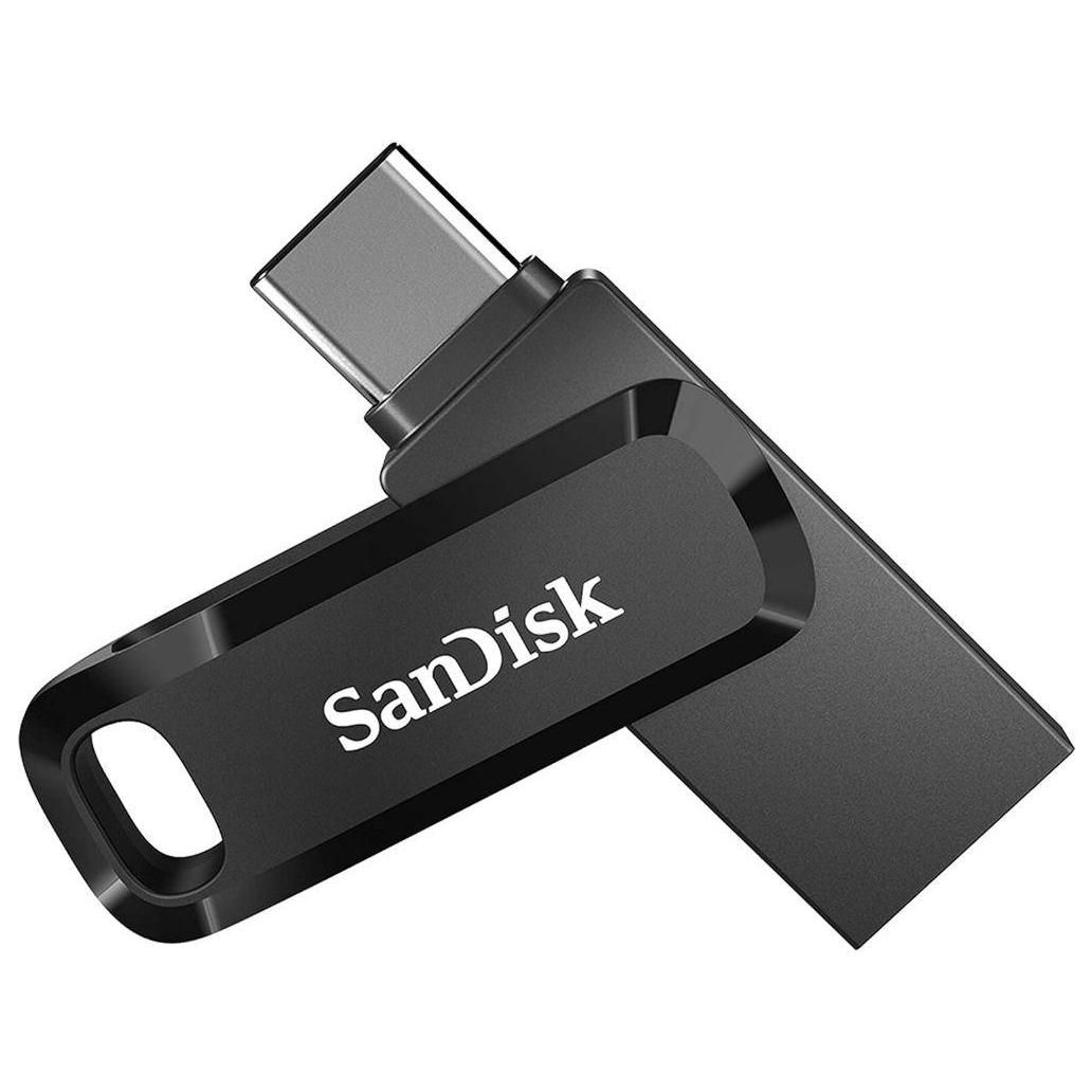 SanDisk 256Go Ultra Dual Drive Luxe noire USB Type-C jusqu' 400MB/s avec c...