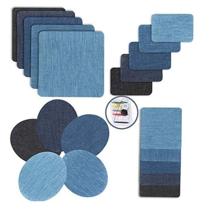 Patchs Thermocollants 20 Pcs Bleu