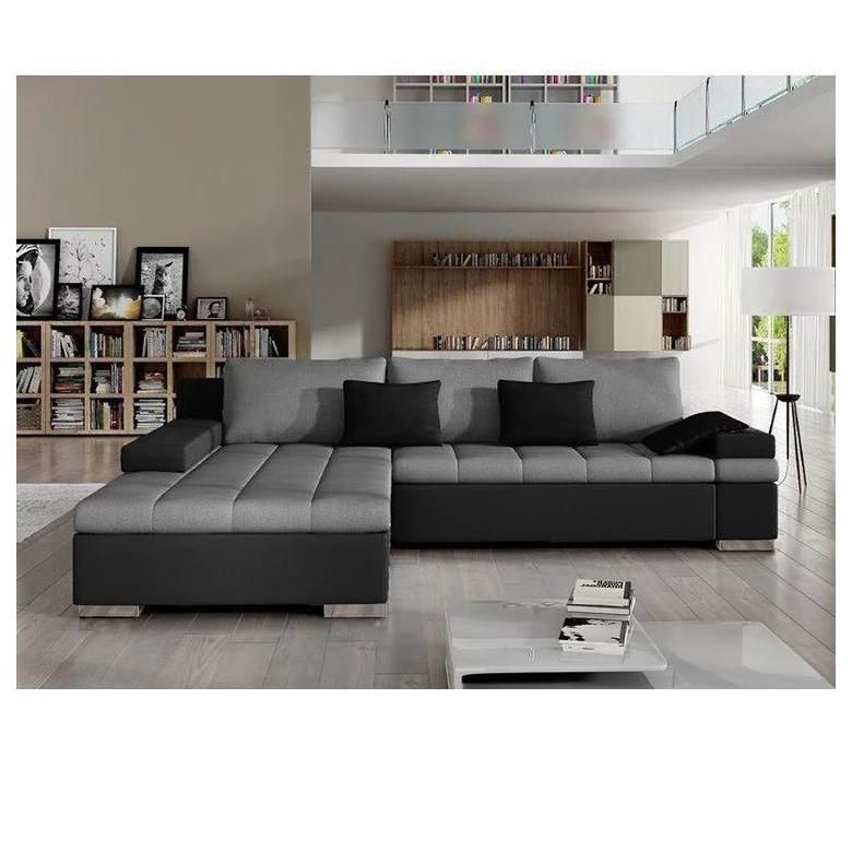 Canap D'angle Comfivo 113, Gris, Fonction De Couchage, 310x175x83cm - 2