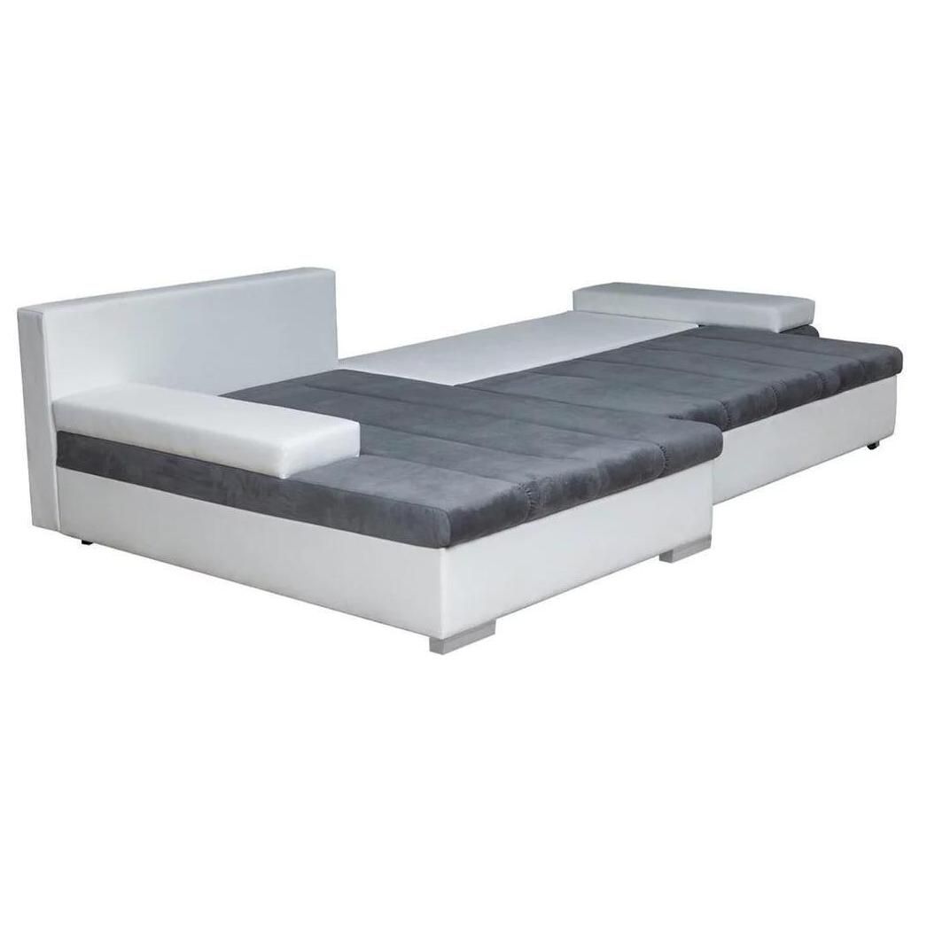 Canap D'angle Comfivo 113, Gris, Fonction De Couchage, 310x175x83cm - 4