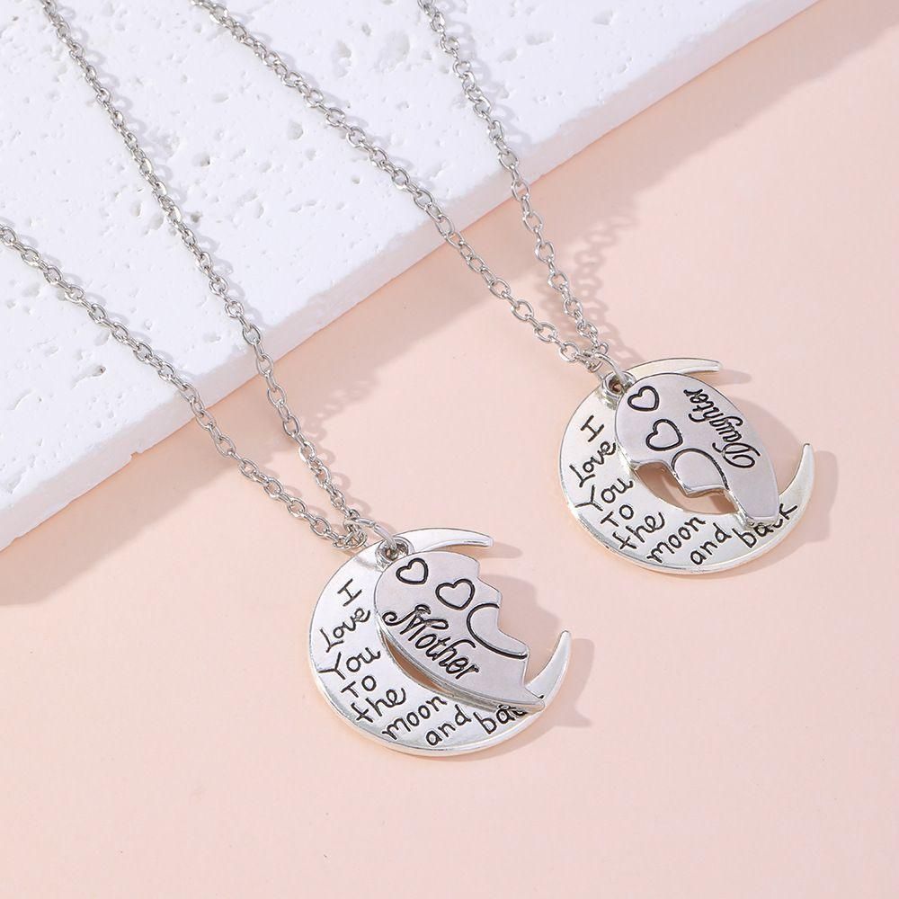 Colliers Pour M�re Et Fille 2-Pack Argent - 4