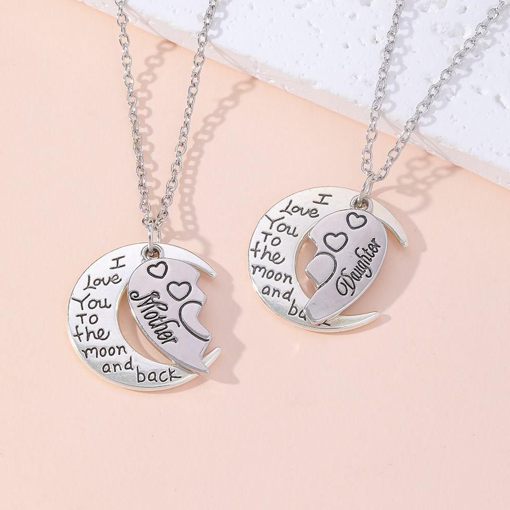 Colliers Pour M�re Et Fille 2-Pack Argent - 5