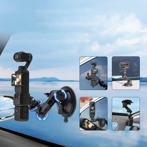 Support Ventouse pour Cam�ra d'Action Osmo Pocket 3 - 5