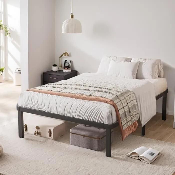 Ensemble Matelas Et Sommier 140x190cm - Frixovel Lit 140x190 Avec Sommier E... - 3
