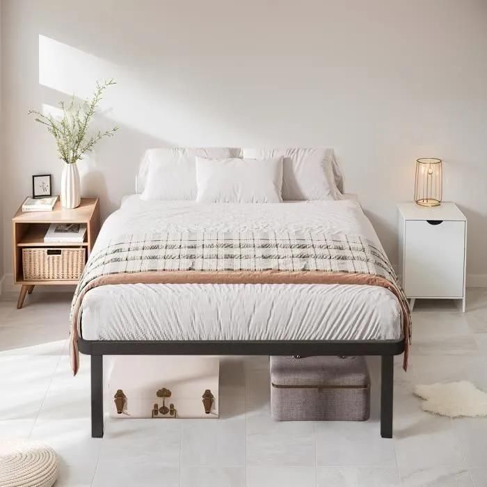 Ensemble Matelas Et Sommier 140x190cm - Frixovel Lit 140x190 Avec Sommier E... - 4