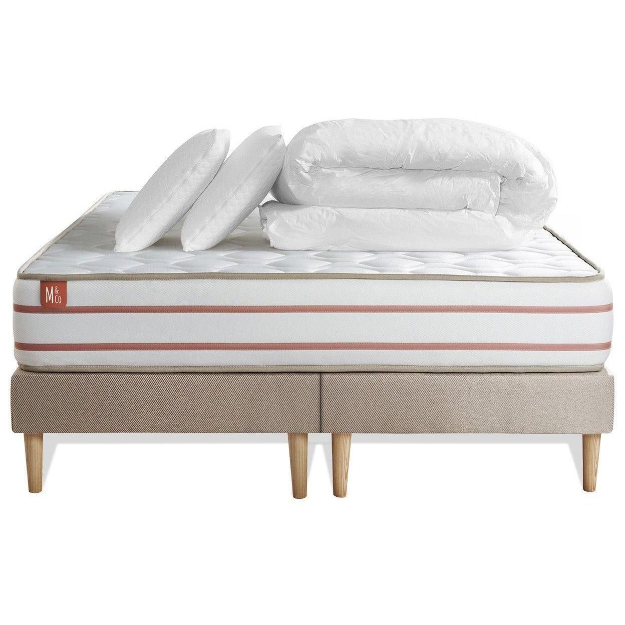 Pack Prt A Dormir Matelas Le Doux 180x200cm Memoire De Forme - Ep. 24cm + ...