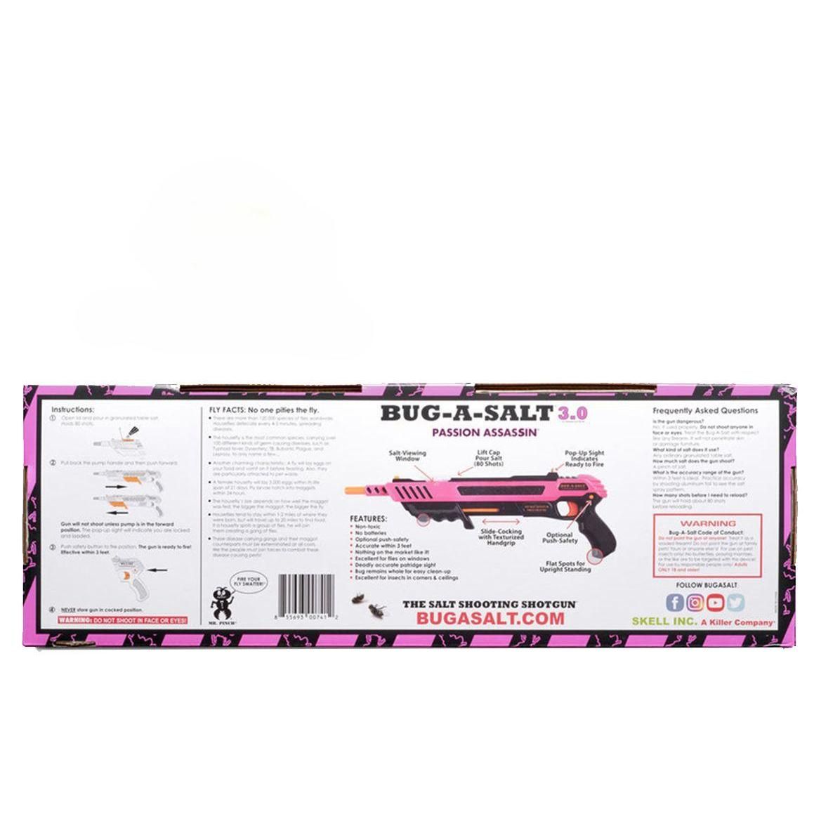 Bug-A-Salt 3.0 Passion Rose - pistolet anti-mouches - 6