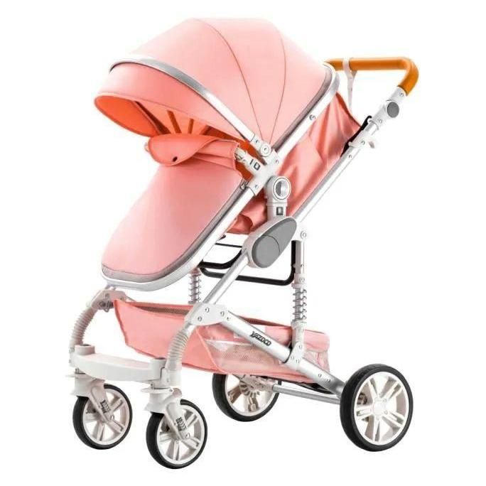 Poussette Combine 3 En 1 Sige-Auto Nacelle Trio Rversible Rglable Haute... - 2