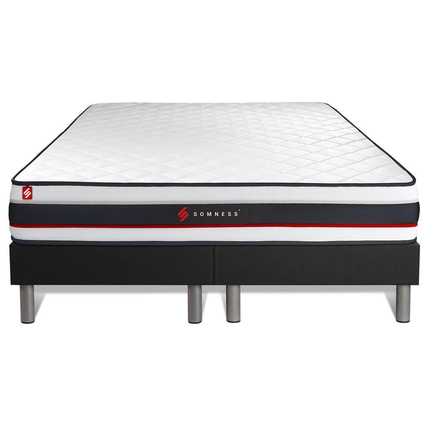 Ensemble double sommier 90x200 + matelas FORM 180x200 - 2