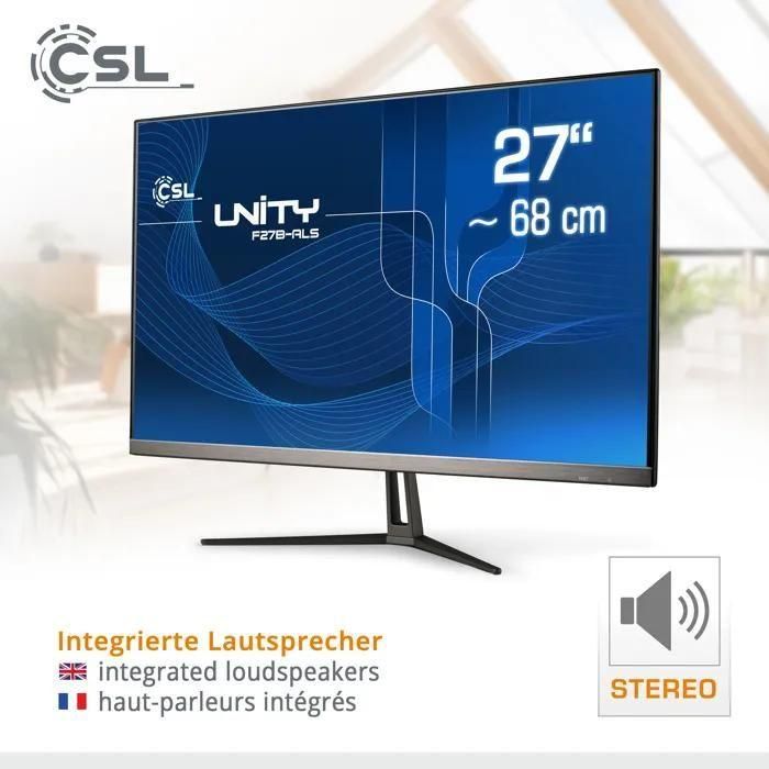 PC tout-en-un CSL Unity F27B-ALS / 512 Go / 16 Go RAM / Win 11 Famille - 5