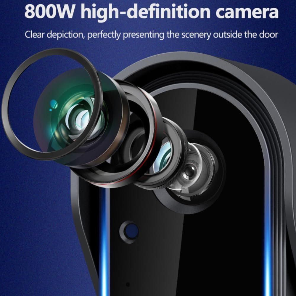 Sonnette sans Fil Interphone avec camra Sonnette d'extrieur tanche 1080P... - 7