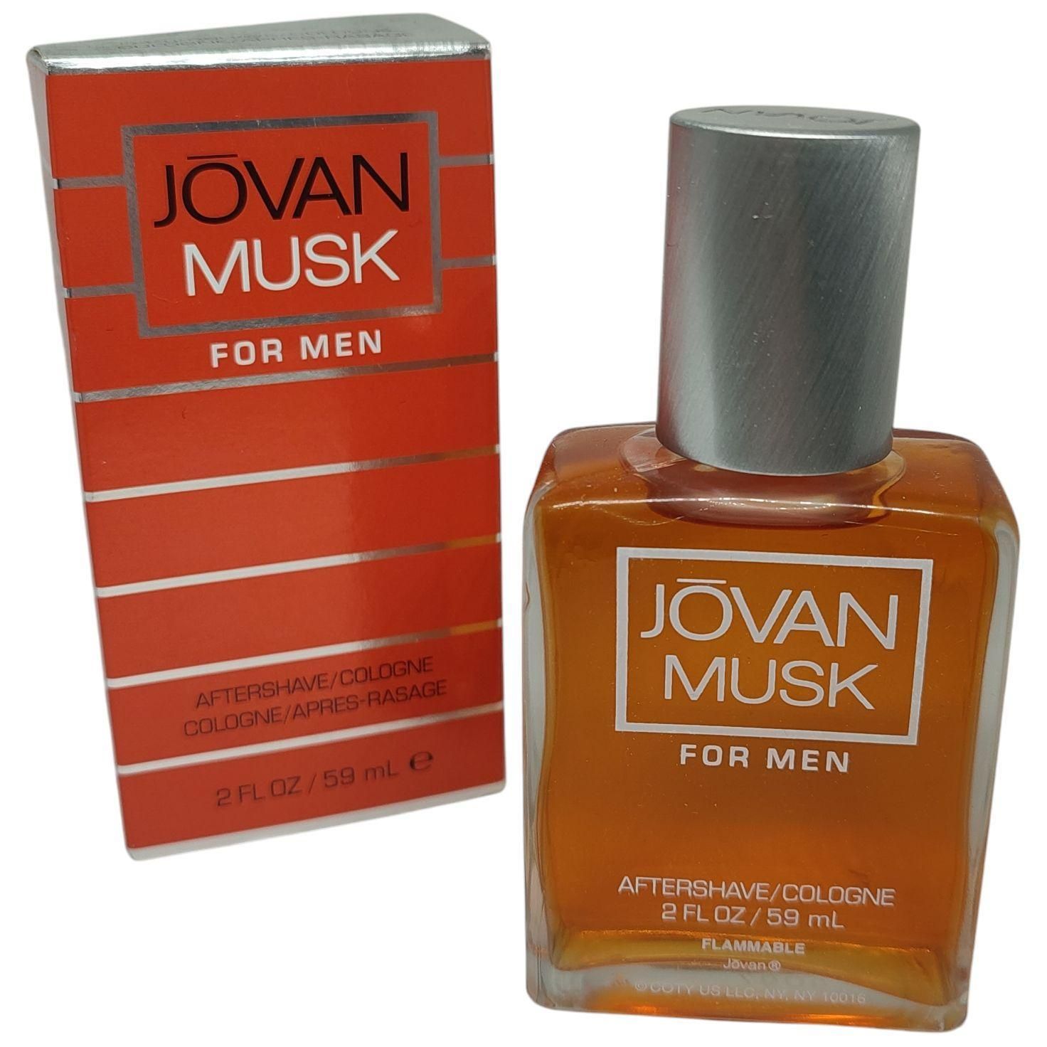 Description Aprs Rasage Cologne 59ml Musk Jovan For Men After Shave Est Un...