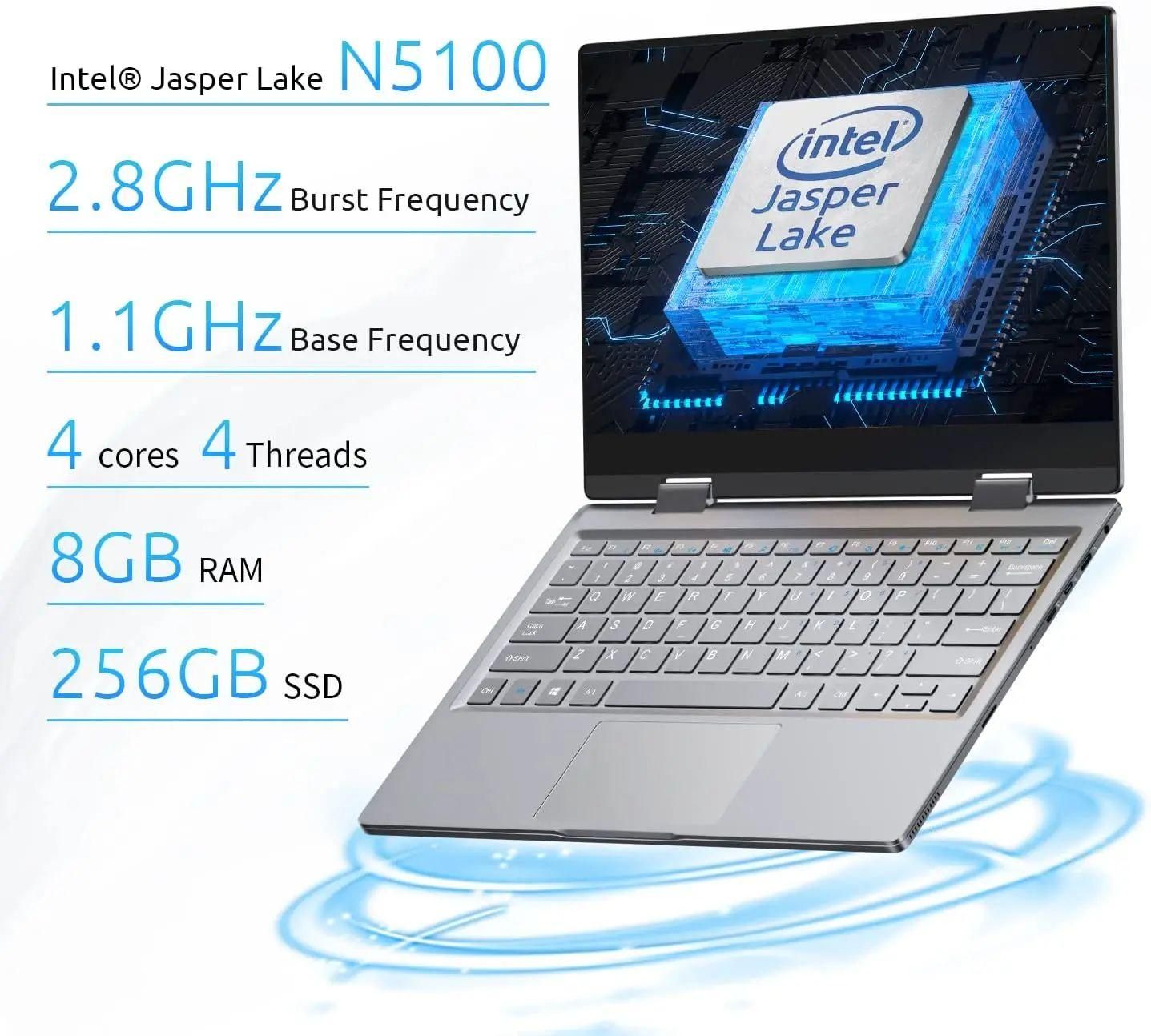 Ordinateur Portable  cran Tactile TouchScreen PC FHD 1080P 11.6' Windows ... - 6