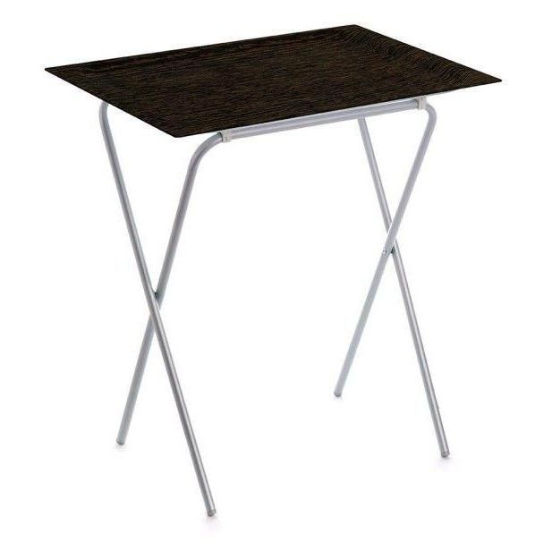 Don Hierro - Table Pliante Avec Plateau Amovible, Petite Table D'appoint Pl... - 4