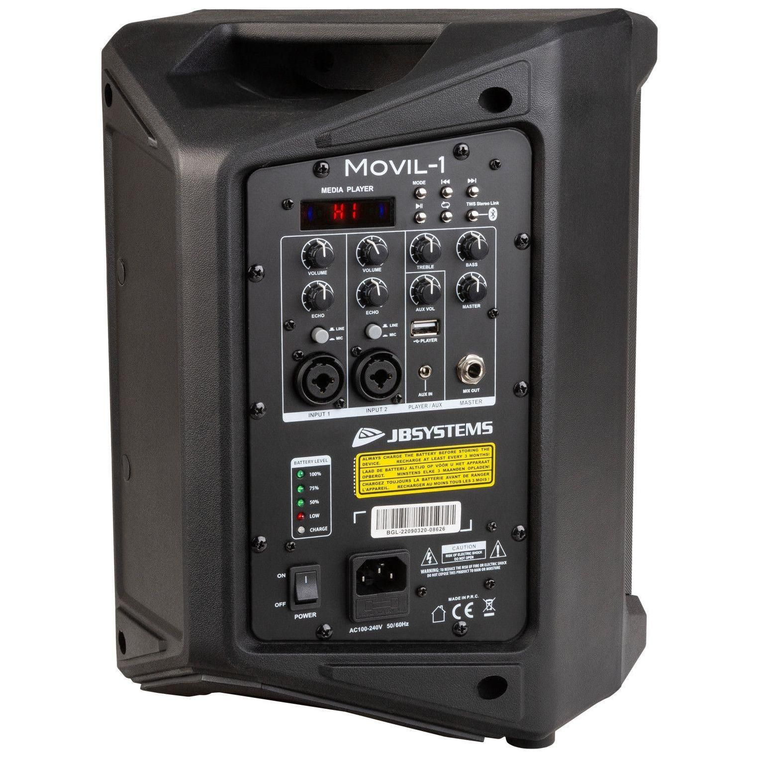 JB systems MOVIL-1 enceinte portable - 4
