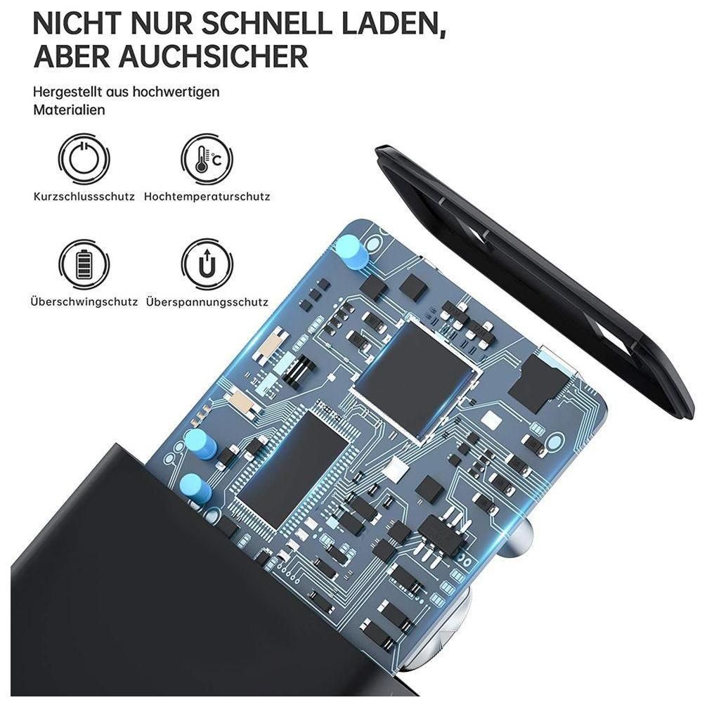 Chargeur 30w 2 Ports Avec Cble Usb-C 1m Pour Samsung Galaxy A25 A15 A05s A... - 4