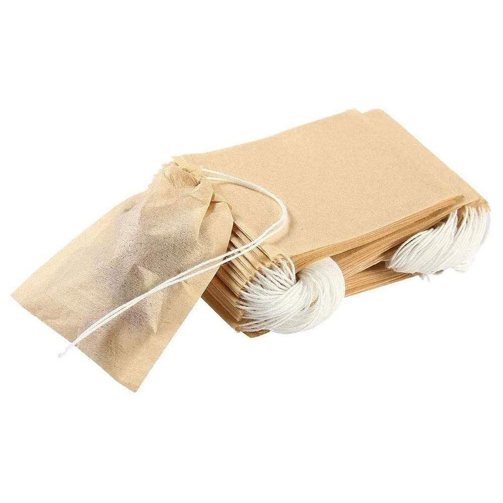 Sachet De Th Jetable,200 Pices Sachets De Filtre  Th  Remplir,Sac Pour...