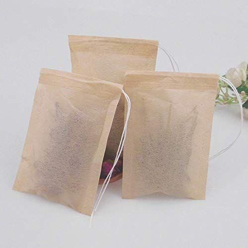 Sachet De Th Jetable,200 Pices Sachets De Filtre  Th  Remplir,Sac Pour... - 2