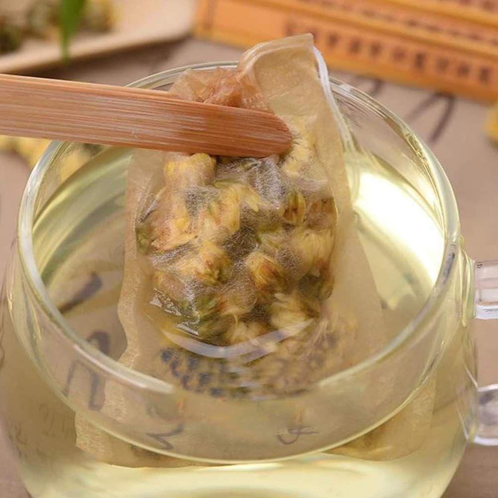 Sachet De Th Jetable,200 Pices Sachets De Filtre  Th  Remplir,Sac Pour... - 5