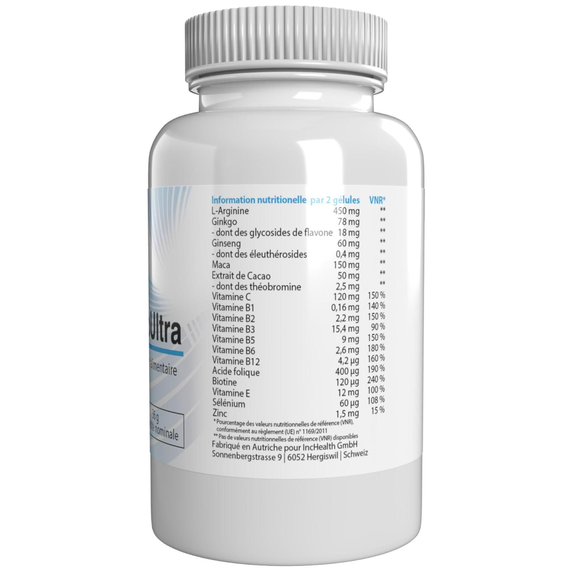 Testo Ultra - 180 G�lules (3x 60 G�lules) - Paquet De 3 - 4