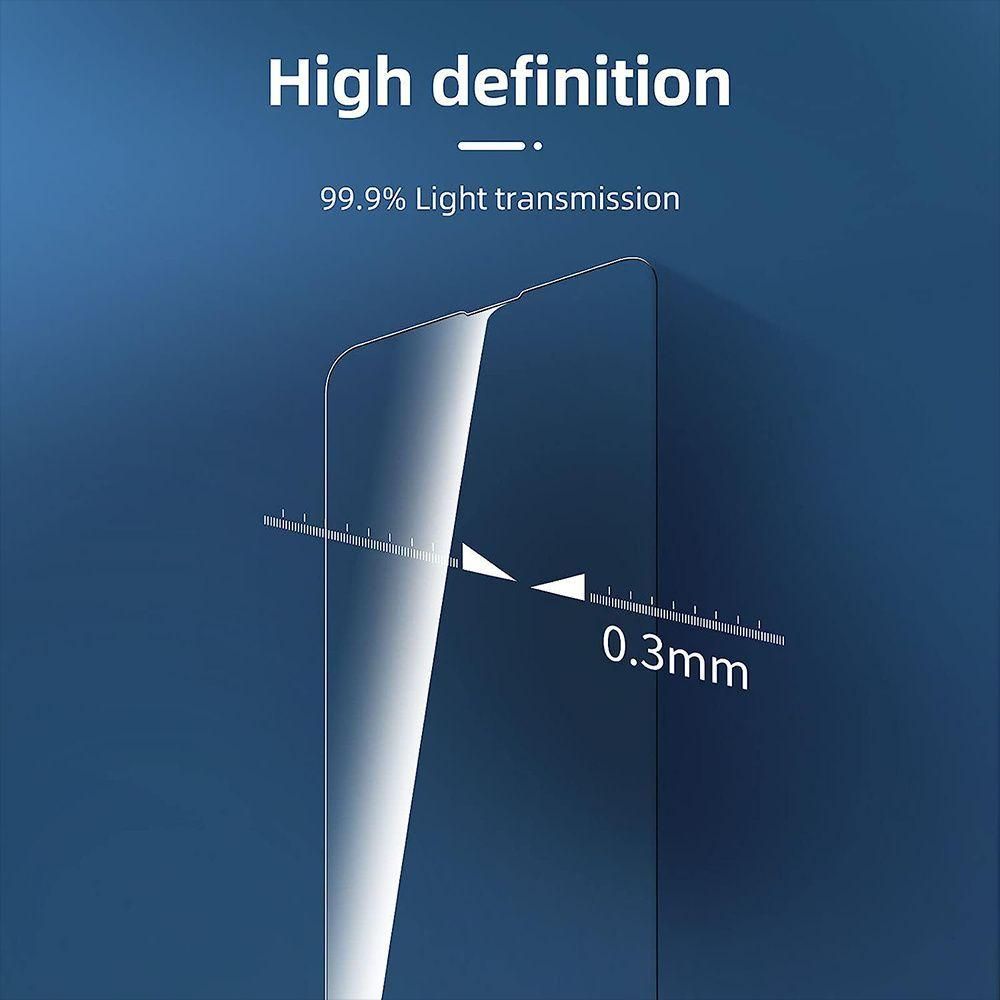 Verre Tremp Pour Iphone 15 Pro Max, Vitre De Protection 9h Antichoc Transp... - 3