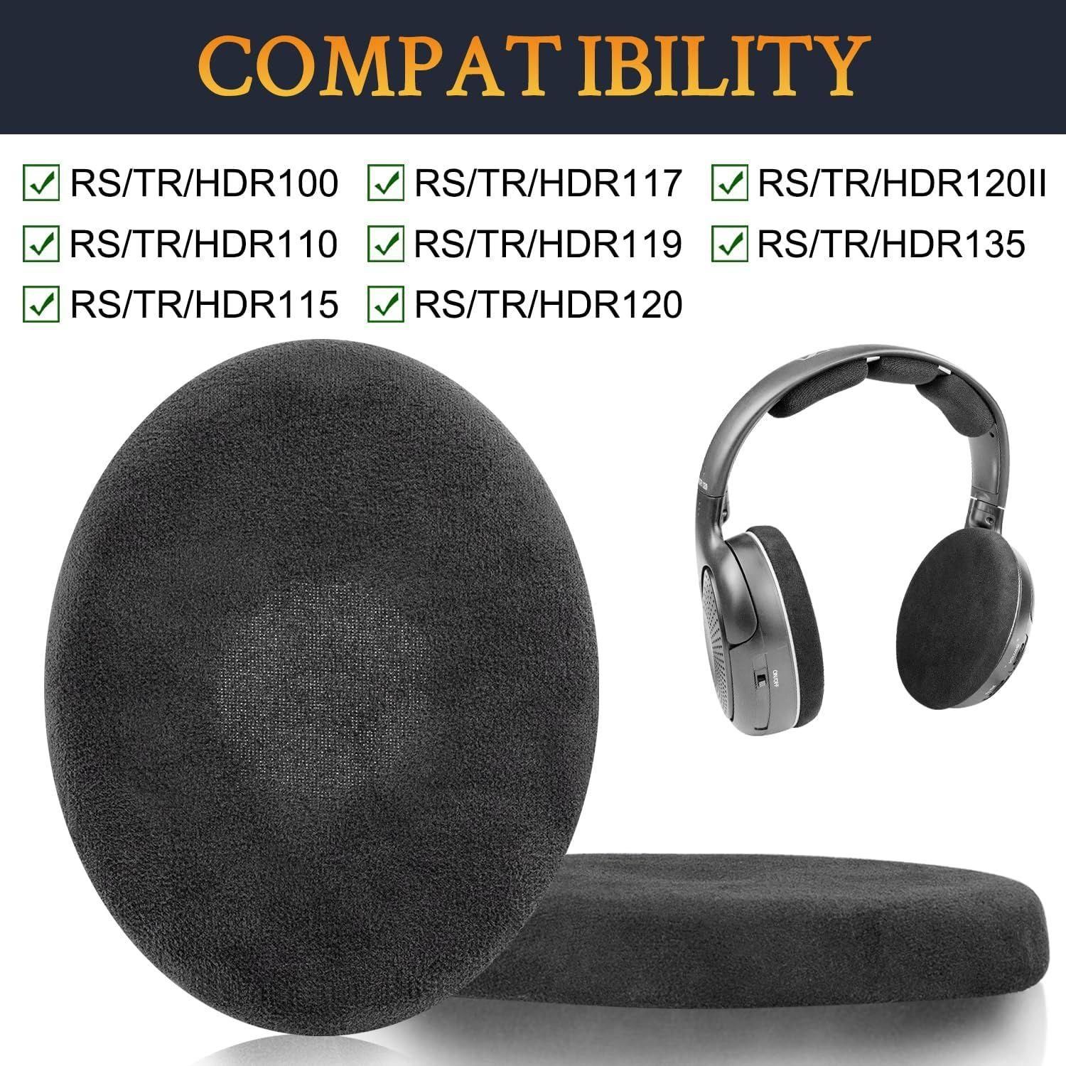Coussinets de Remplacement pour Casque Sennheiser RS120 HDR120 RS100 RS110 ... - 3