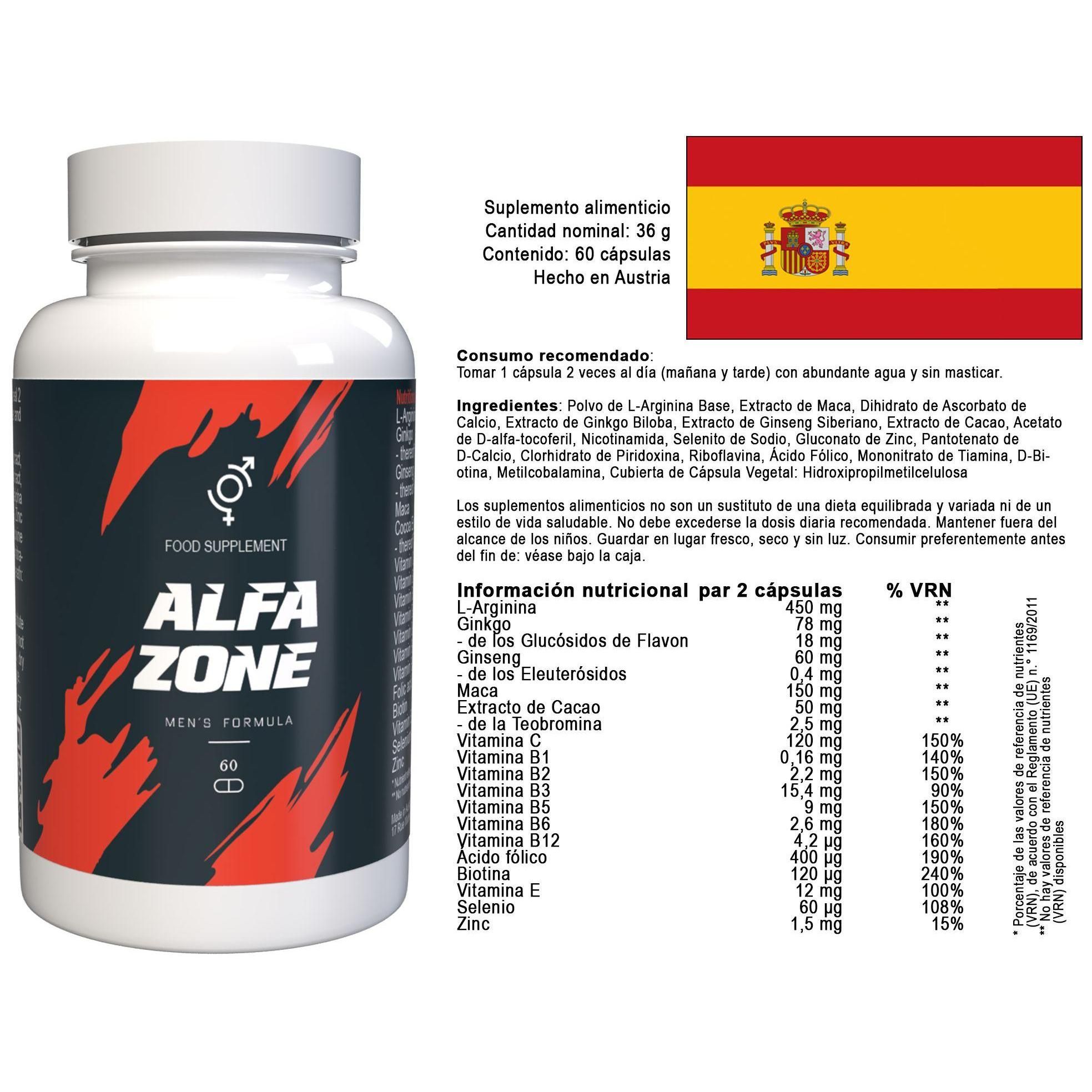 Alfazone - 60 G�lules - 6