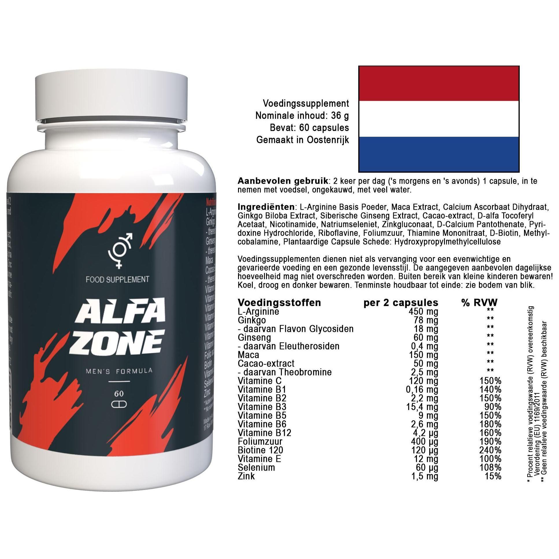Alfazone - 60 G�lules - 8