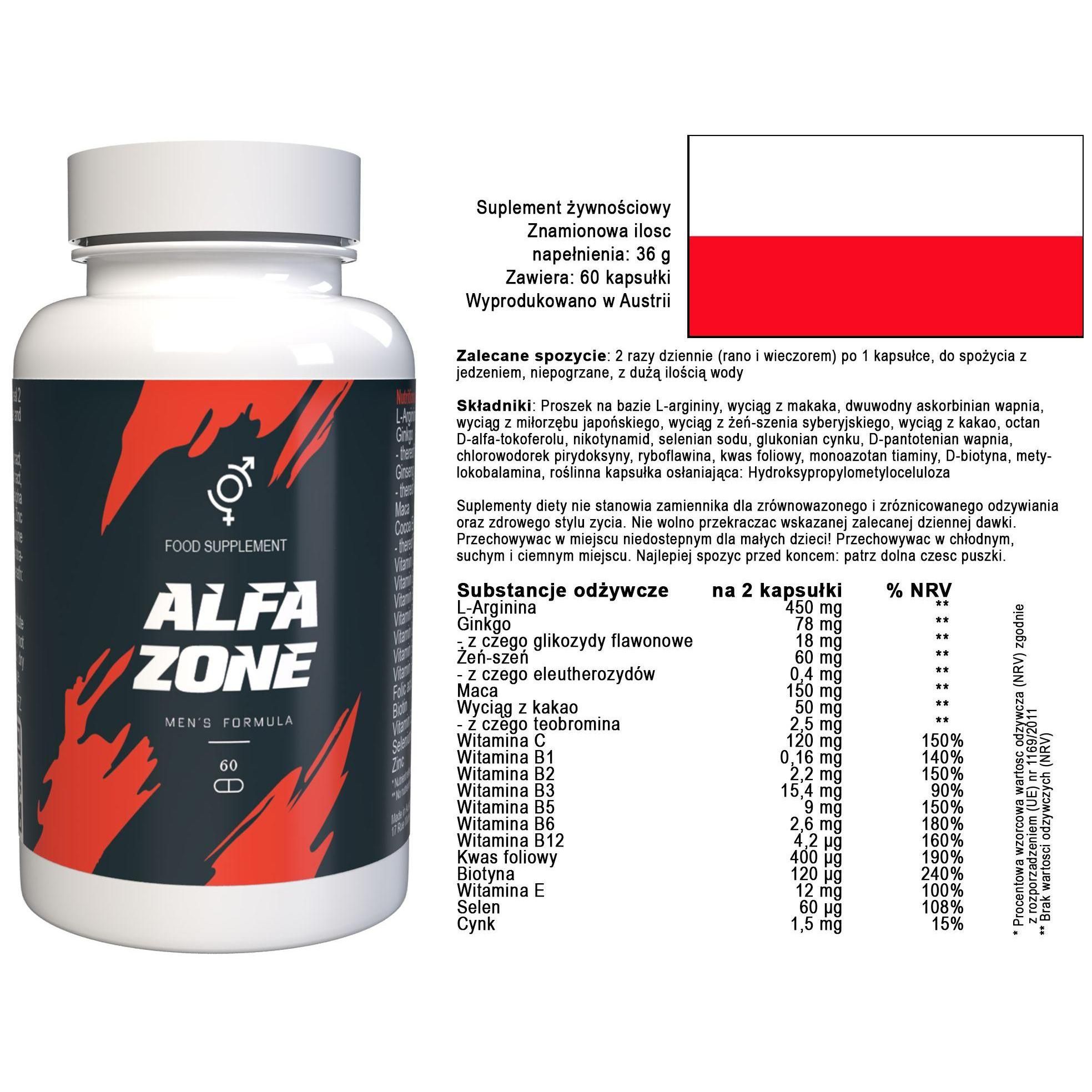 Alfazone - 60 G�lules - 10