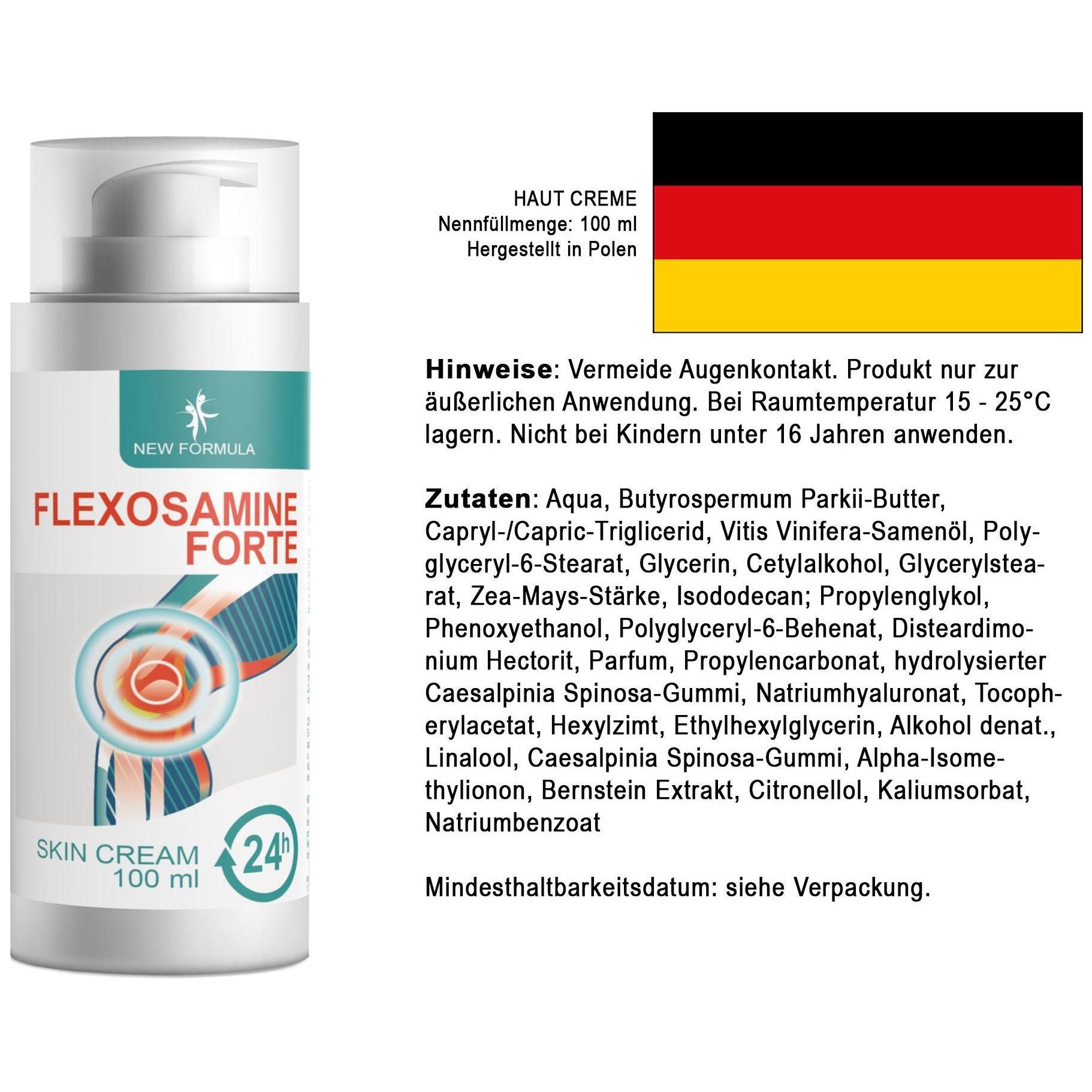 Flexosamine Forte Cr�me - 100 Ml - 8