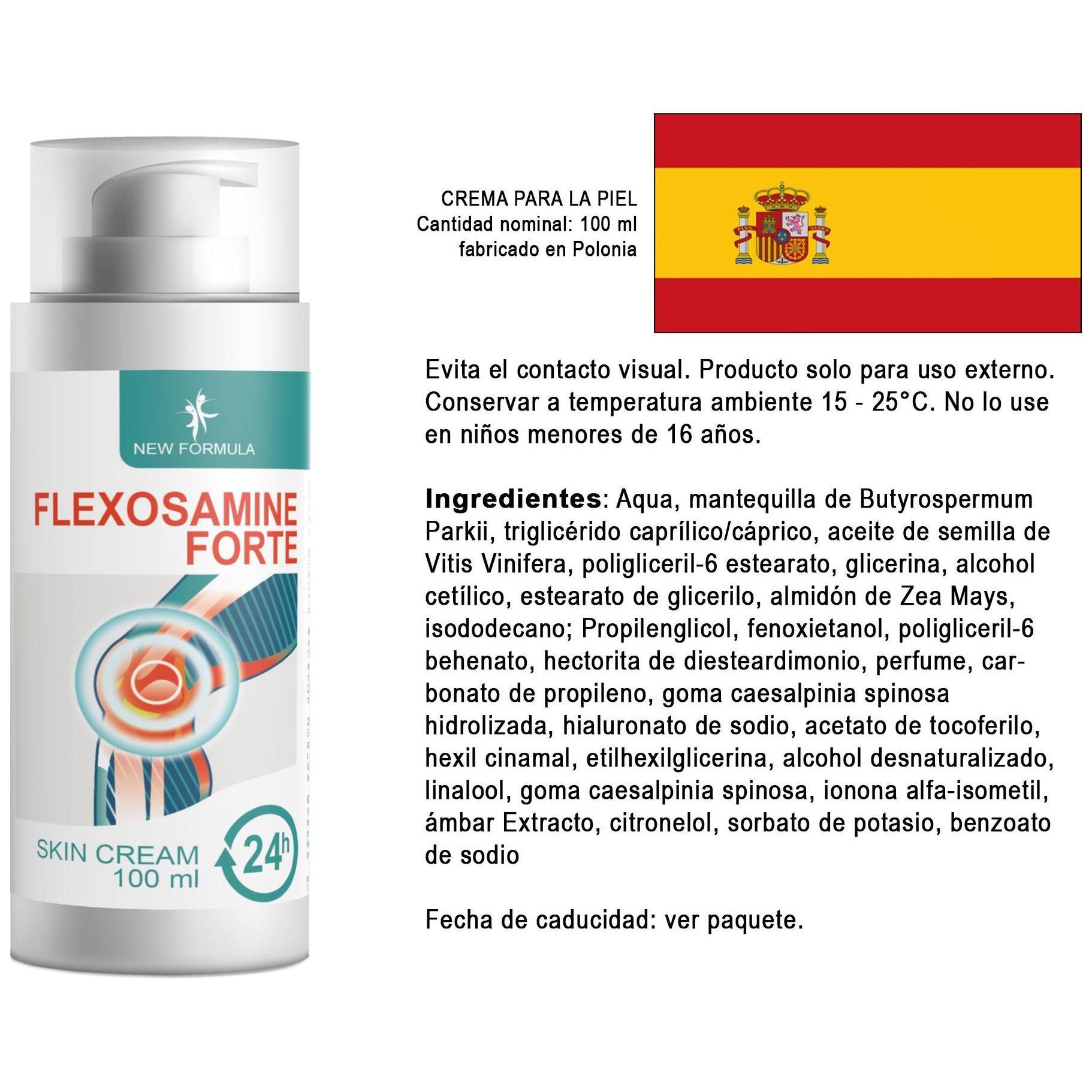 Flexosamine Forte Cr�me - 100 Ml - 10