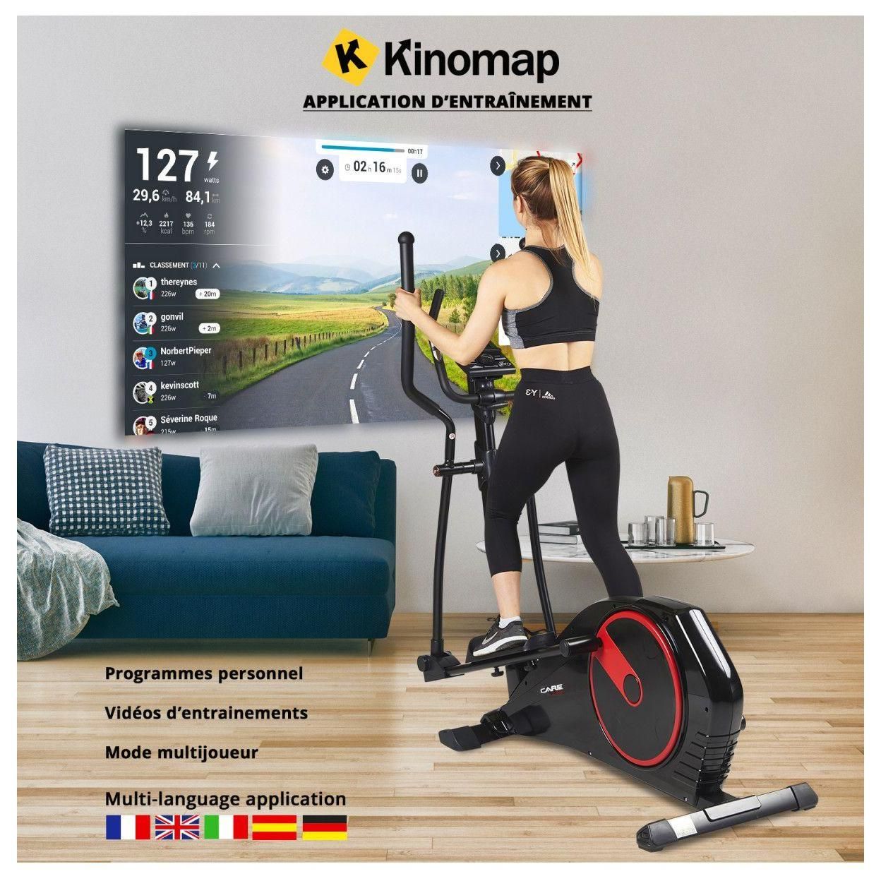 V�lo Elliptique Connect� - Ce-695 - 2