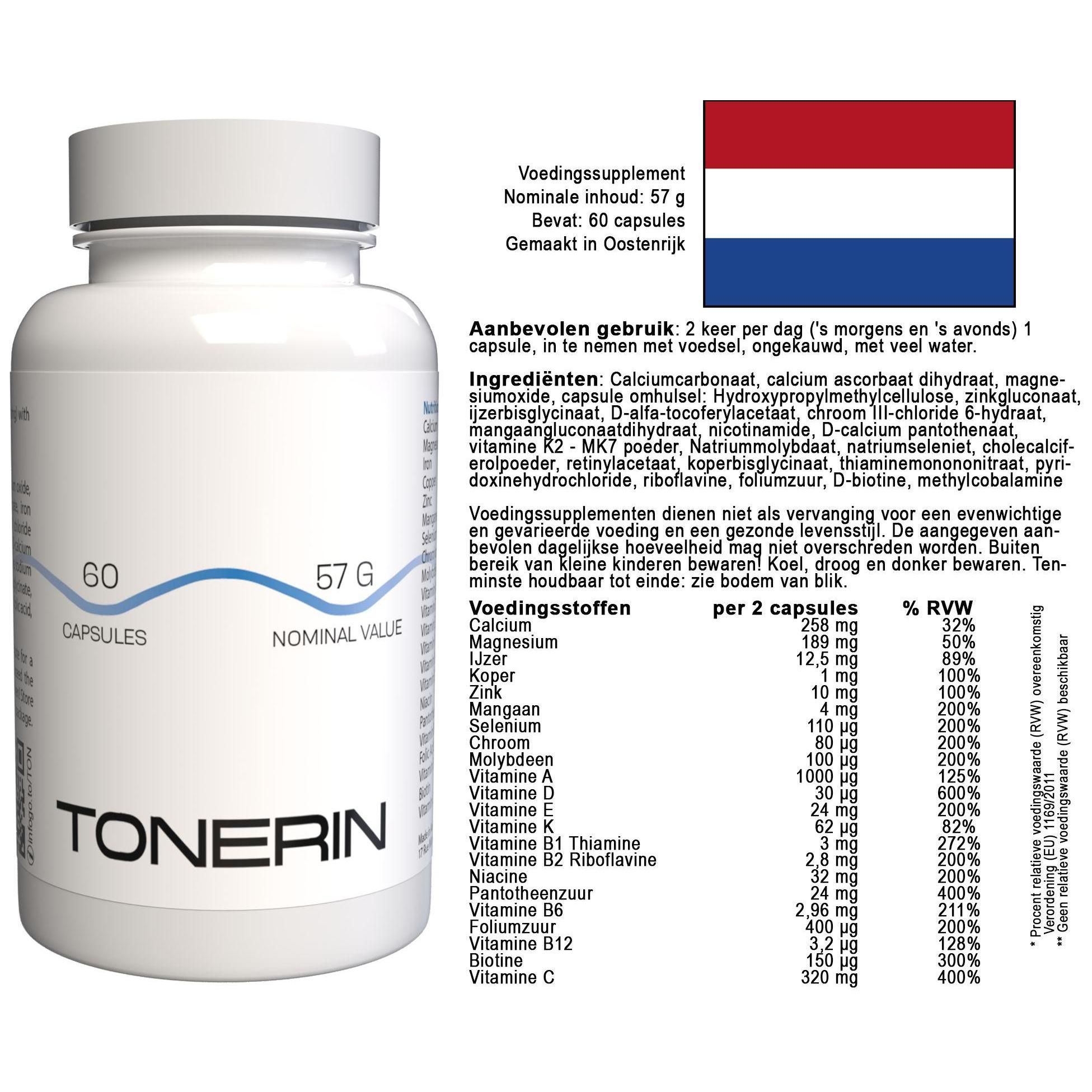 Tonerin 120 G�lules - Pack De 2 - 5