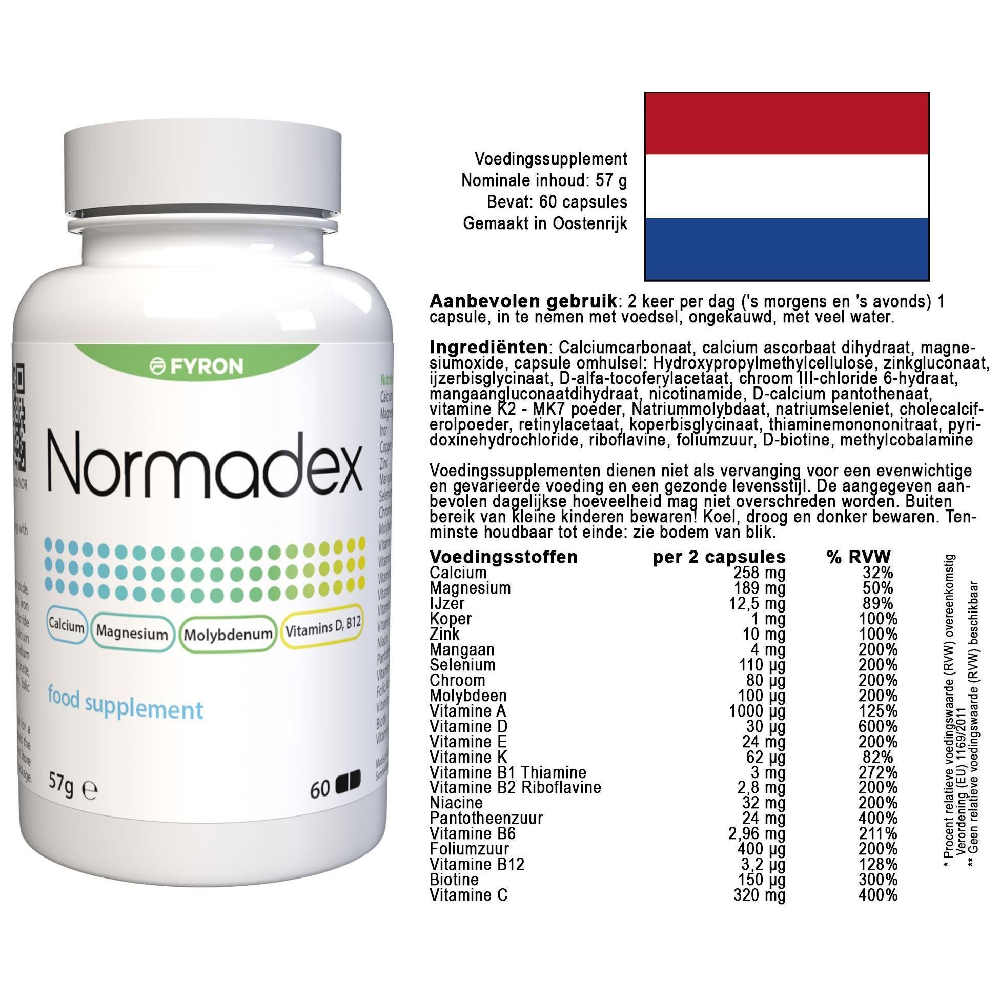Normadex - 60 G�lules - 5