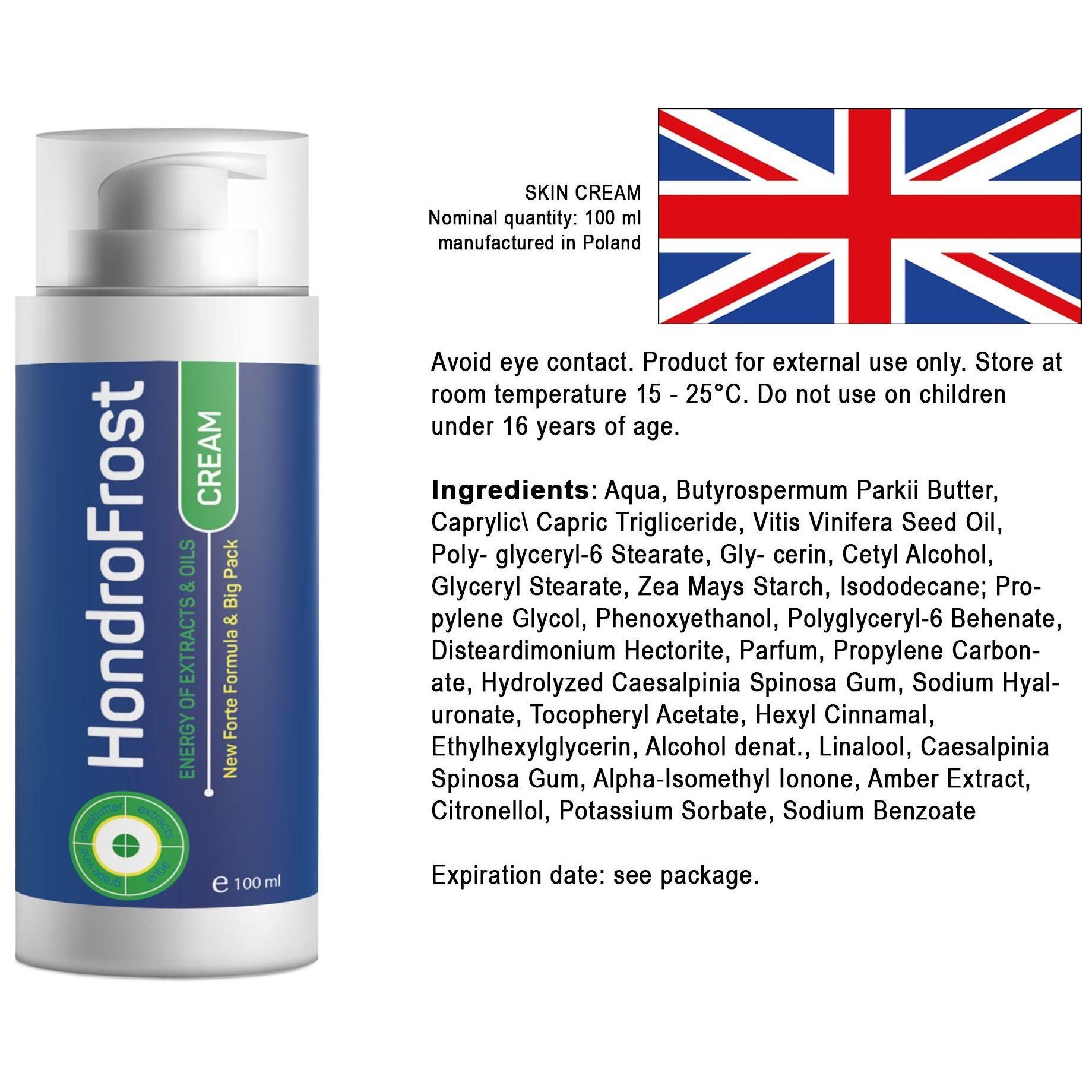 Hondrofrost Forte Cr�me 100 Ml - Paquet De 2 - 7