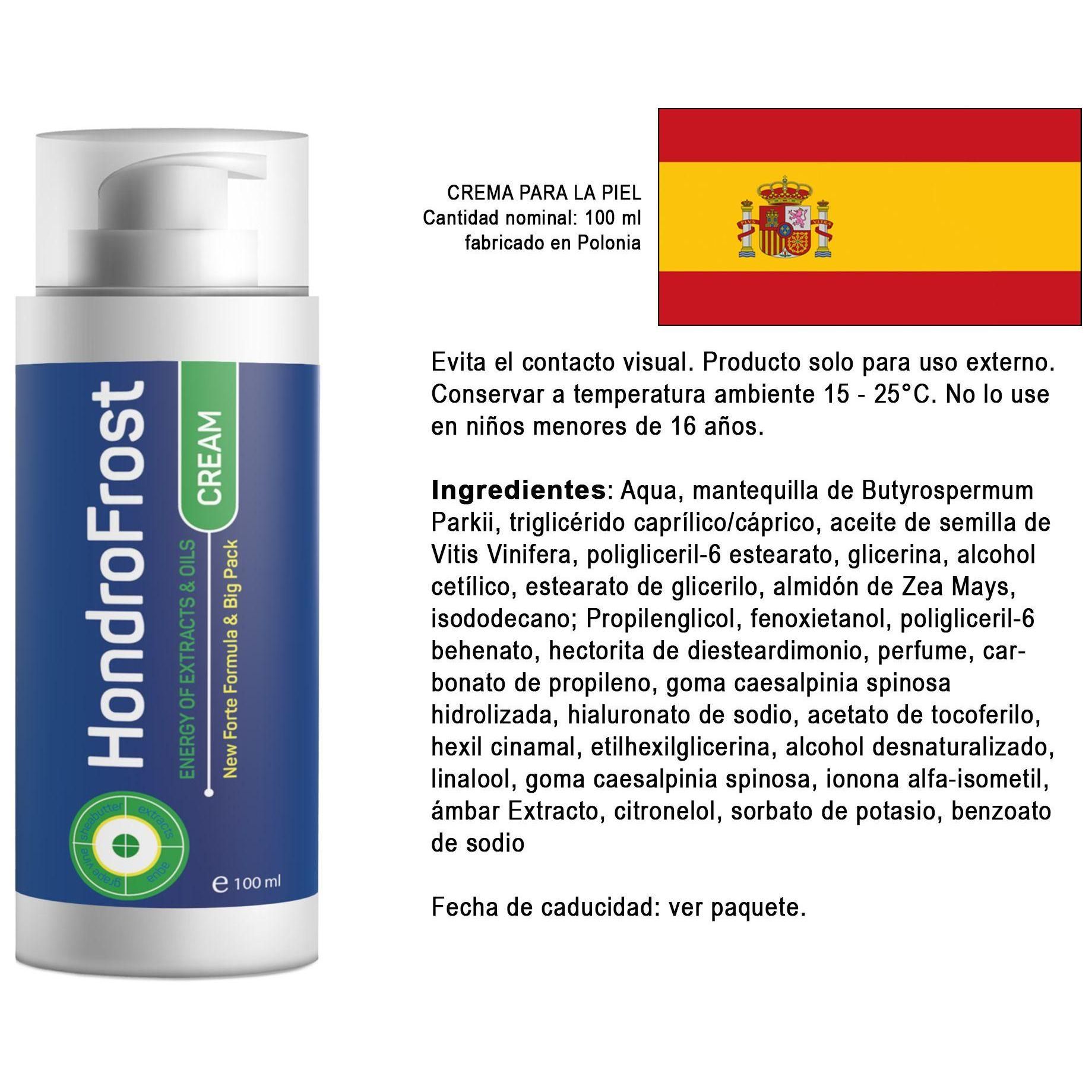 Hondrofrost Forte Crème 100 Ml - Paquet De 2 - 8