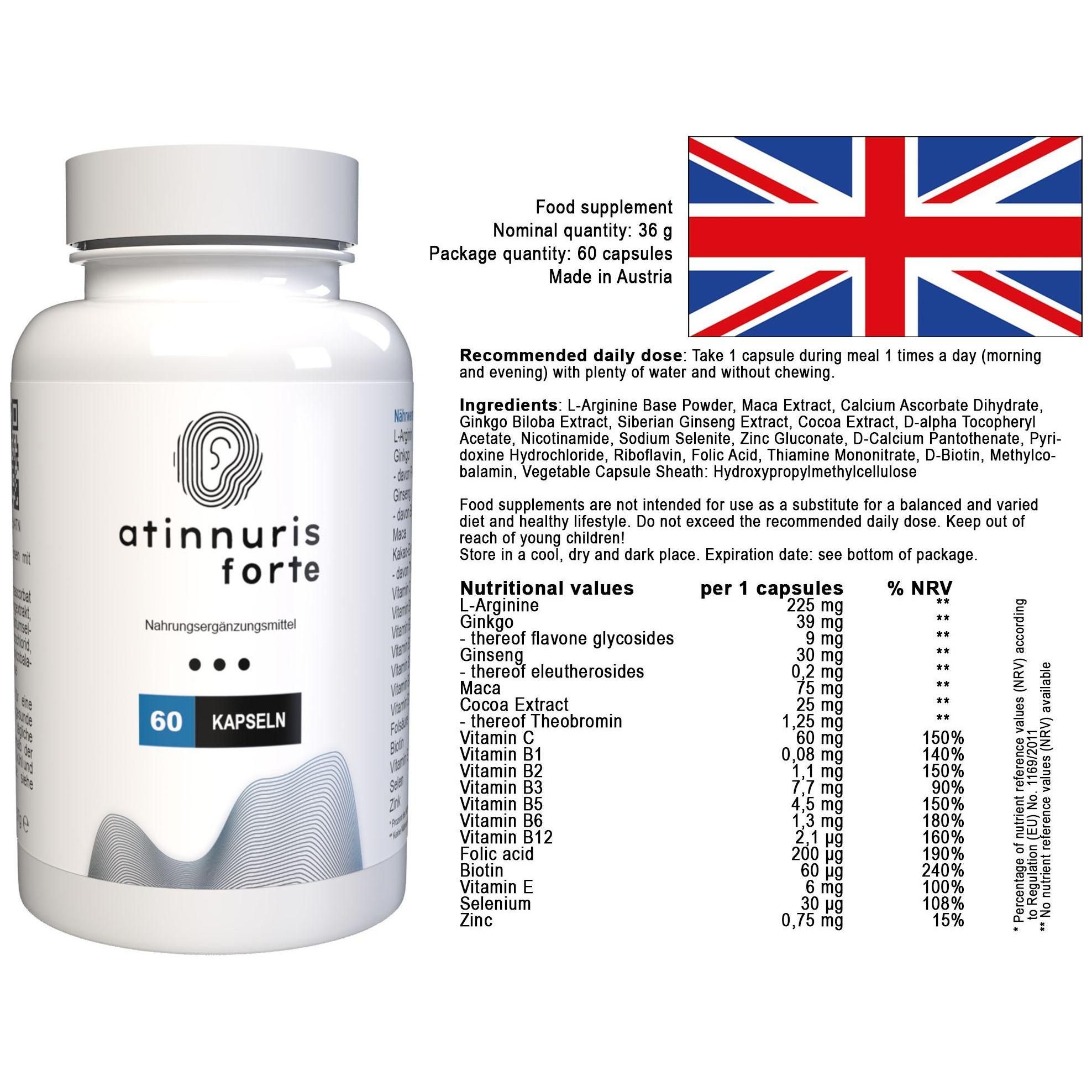Atinnuris Forte - 60gélules - 6