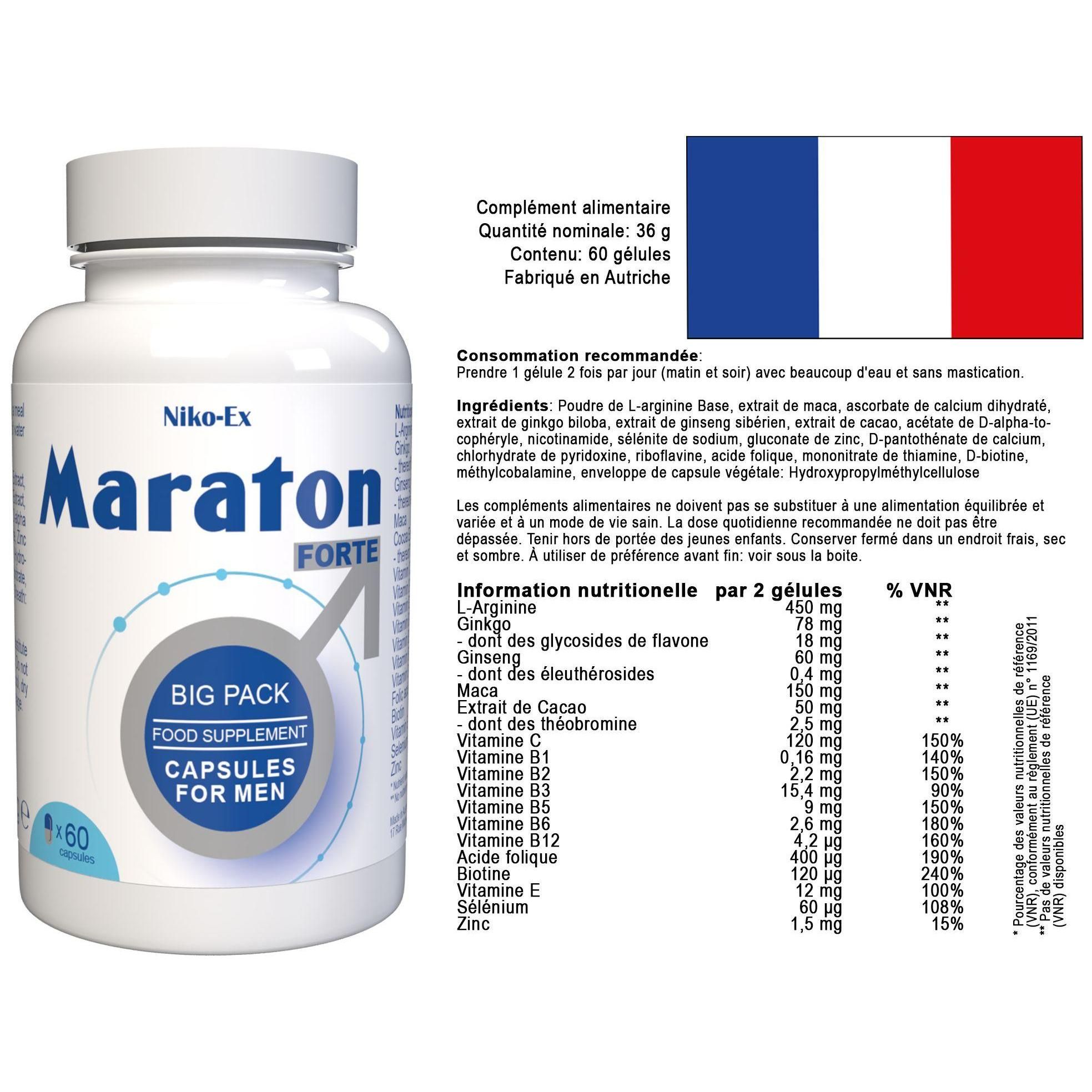 Maraton Forte - 60 Capsules - 4
