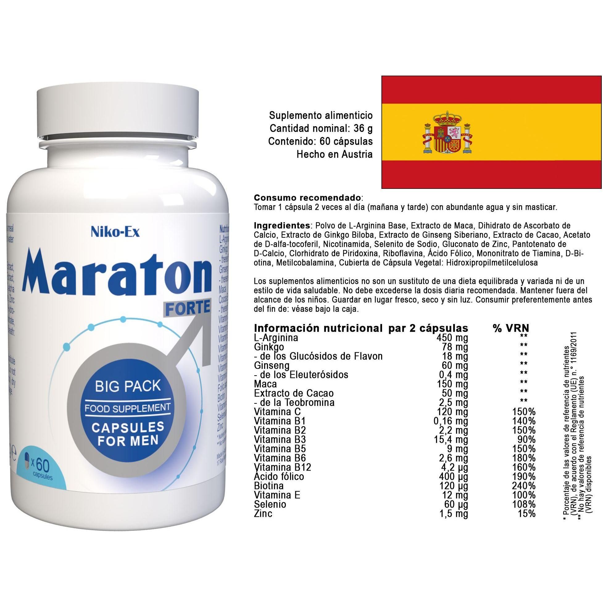 Maraton Forte - 60 Capsules - 9