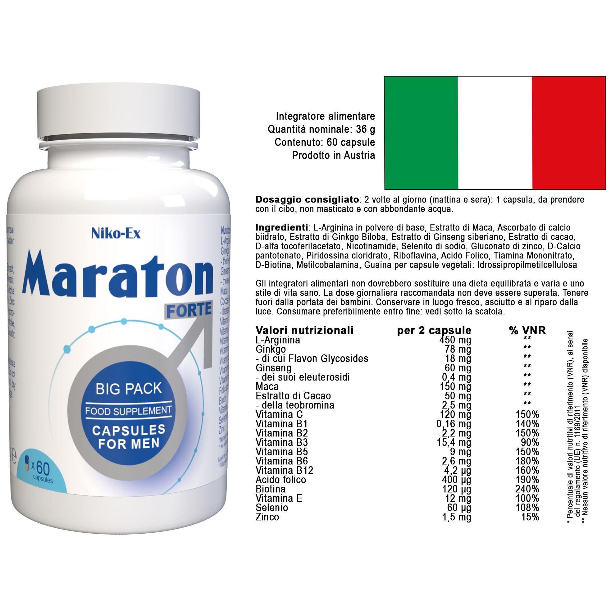 Maraton Forte - 60 Capsules - 10