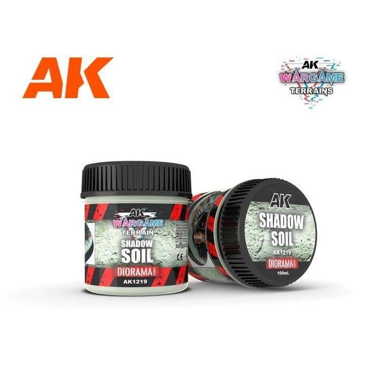 Ak Wargame Terrains Shadow Soil-Ak Interactive