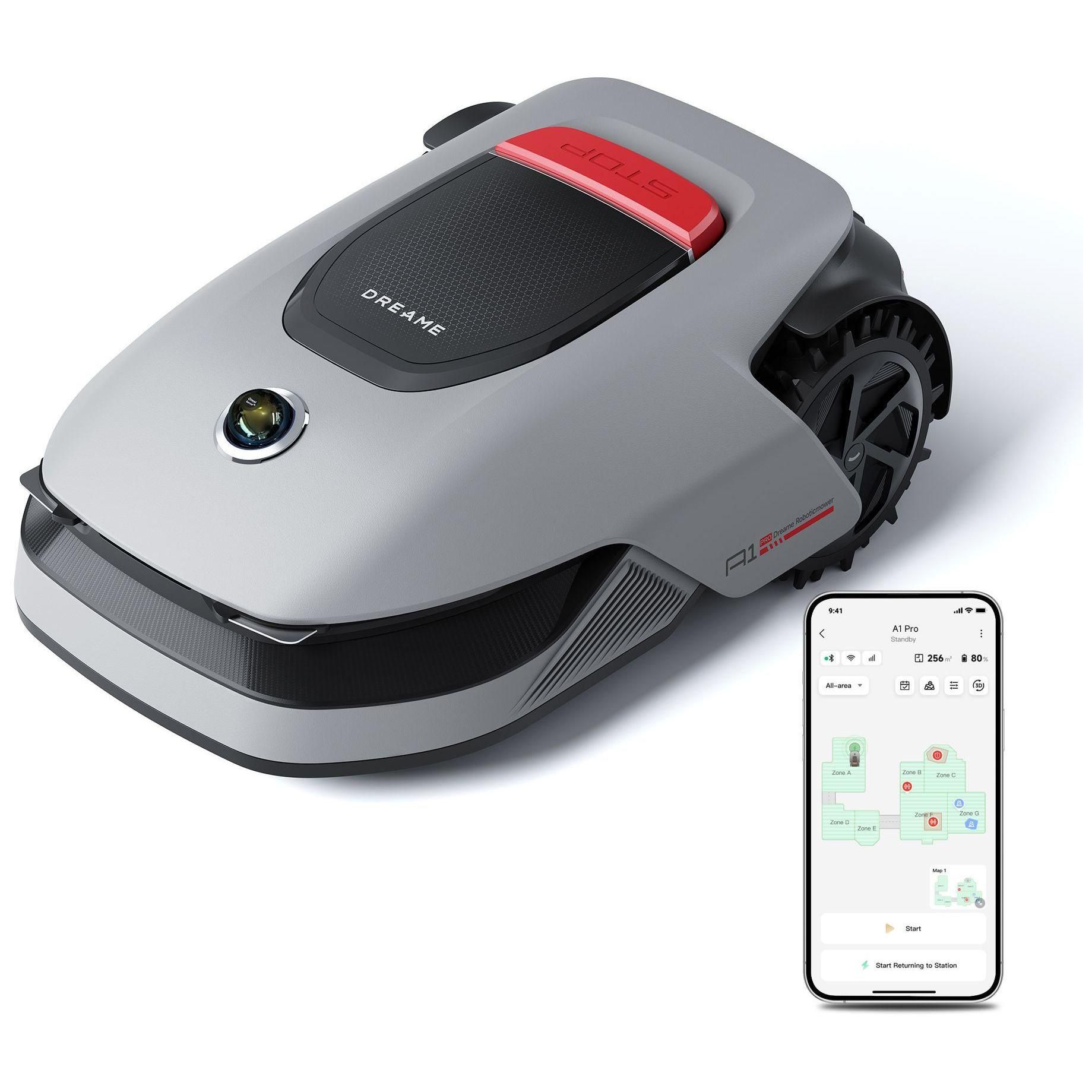 Dreame A1 Pro Tondeuse robotise intelligente, Tondeuse  gazon robotise s...